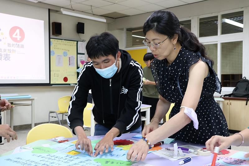 南大學生在課程設計實作中激盪創意,完成課程雛型展示。
